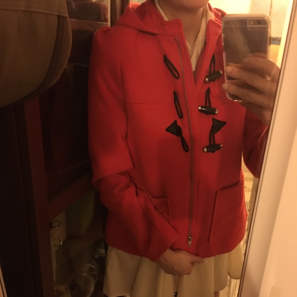 Red H&M Coat - Picture 4 of 6